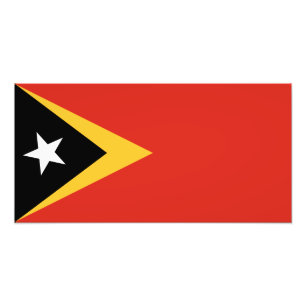 Foto Bandera de Timor Oriental