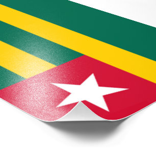 Foto Bandera de Togo