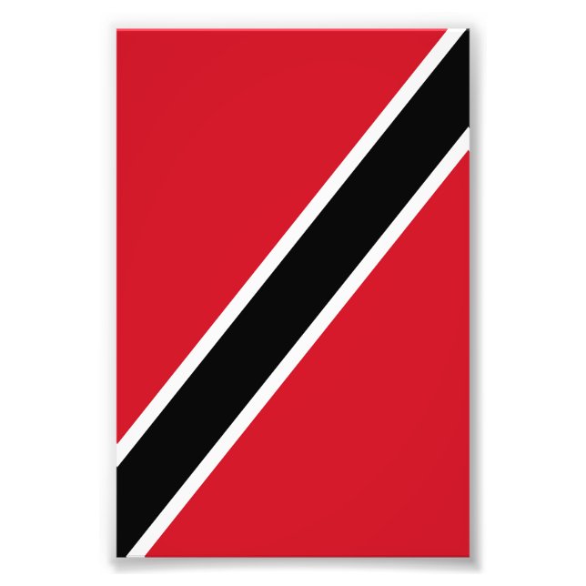 Foto Bandera de Trinidad y Tobago (Frente)