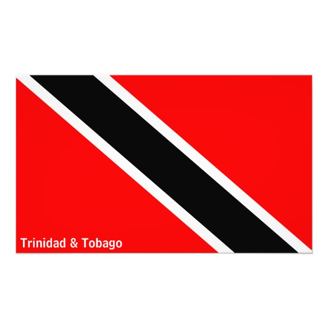 Foto Bandera de Trinidad y Tobago (Frente)