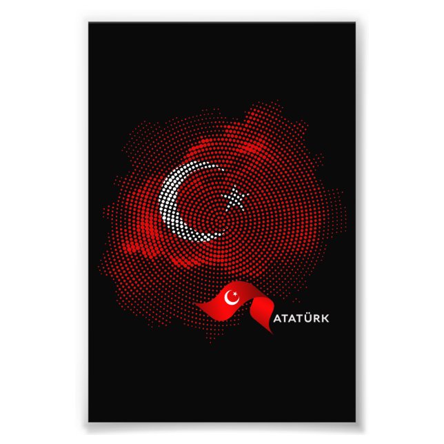 Foto Bandera de Turquía (Frente)