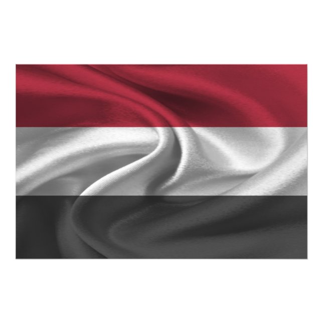 Foto Bandera de Yemen (Frente)