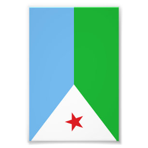 Foto Bandera de Yibuti