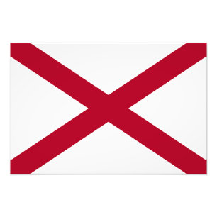 Foto Bandera del estado de Alabama