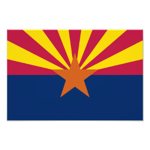 Foto Bandera del estado de Arizona