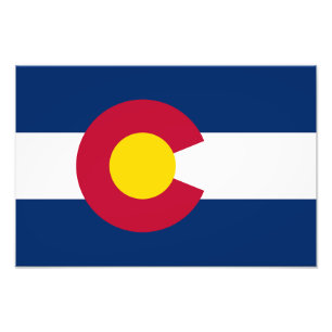 Foto Bandera del estado de Colorado