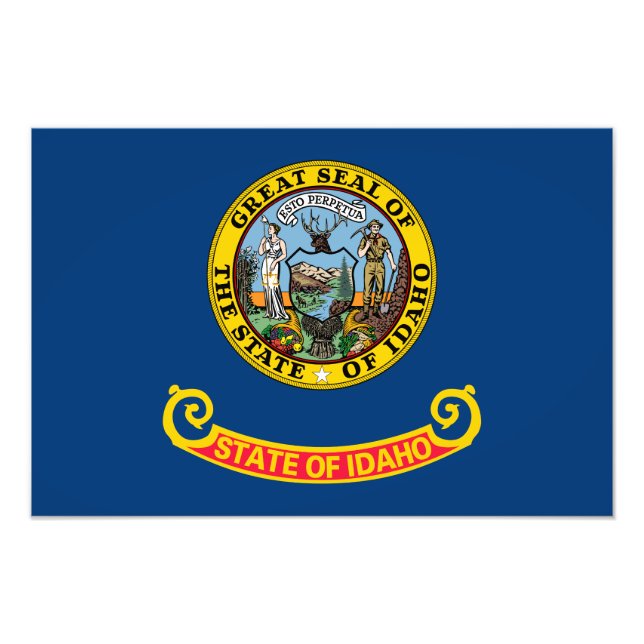 Foto Bandera del estado de Idaho (Frente)