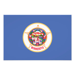 Foto Bandera del estado de Minnesota