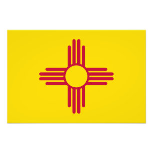 Foto Bandera del estado de Nuevo México