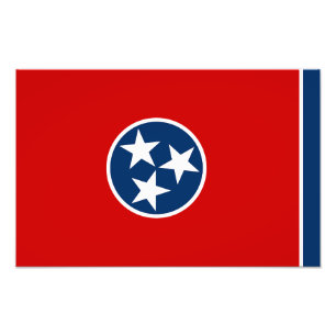 Foto Bandera del estado de Tennessee