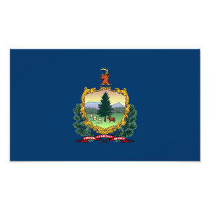Foto Bandera del Estado de Vermont