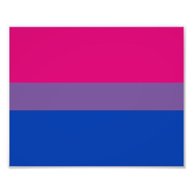 Foto Bandera del Orgullo Bisexual (Frente)
