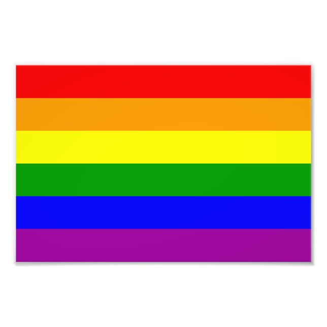 Foto Bandera del orgullo gay (Frente)