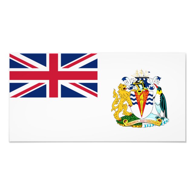 Foto Bandera del Territorio Antártico Británico (Frente)