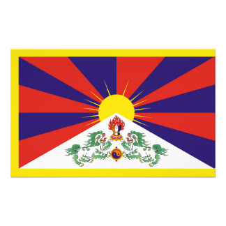 Foto Bandera del Tíbet Libre