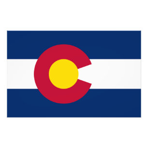 Foto Bandera Estatal de Colorado