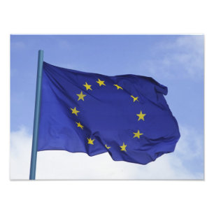 Foto Bandera europea RF)