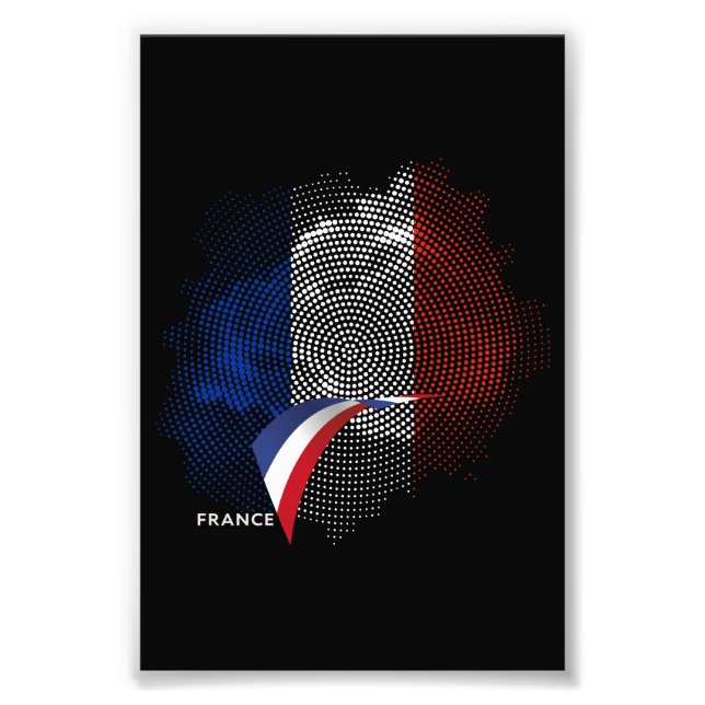 Foto bandera francesa (Frente)