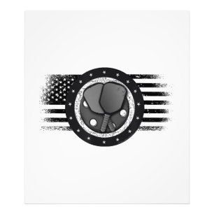 Foto Bandera gruesa de Guay Pickleball Sport USA Pickle