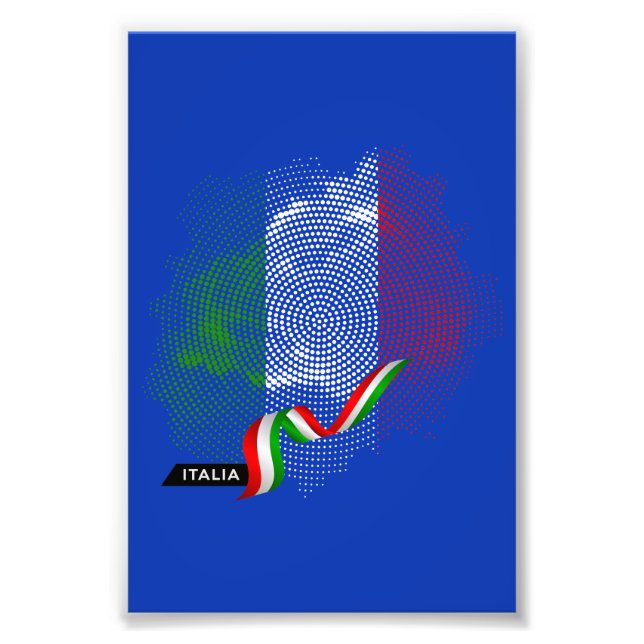 Foto bandera italiana (Frente)