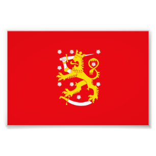 Foto Bandera medieval de Finlandia