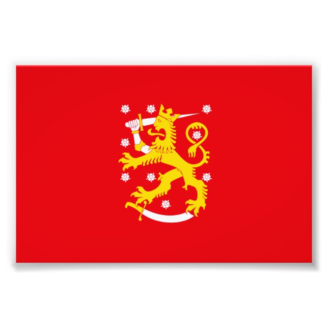 Foto Bandera medieval de Finlandia (Frente)