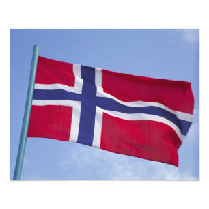 Foto Bandera noruega RF)