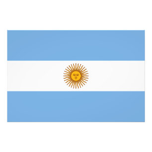 Foto Bandera Patriótica Argentina