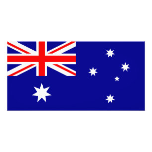 Foto Bandera patriótica australiana