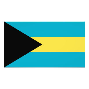 Foto Bandera patriótica bahameña