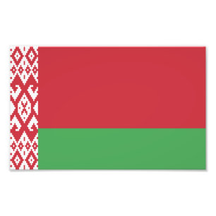 Foto Bandera patriótica bielorrusa