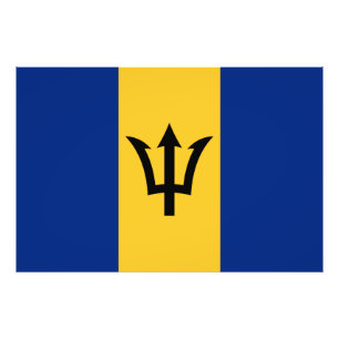 Foto Bandera Patriótica de Barbados