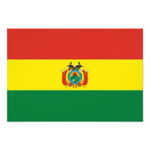Foto Bandera Patriótica de Bolivia