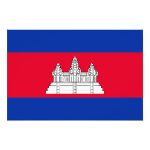 Foto Bandera Patriótica De Camboya