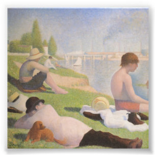 Foto Bañistas en Asnieres de Jorte Seurat