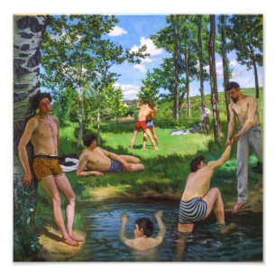 Foto Bañistas Frédéric Bazille