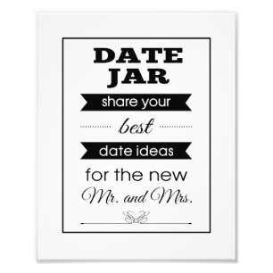 Foto Banner Date Jar Boda Rótulo