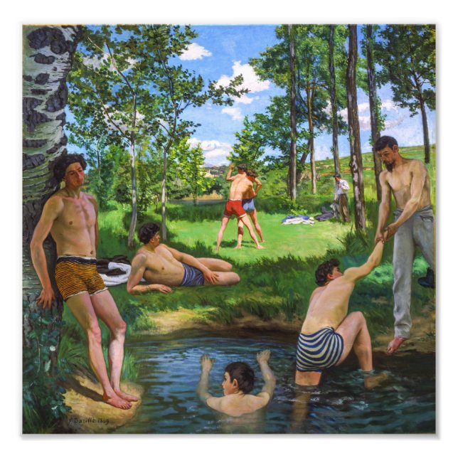 Foto Baños | Frédéric Bazille | (Frente)