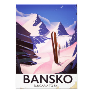 Foto Bansko Bulgaria a esquiar