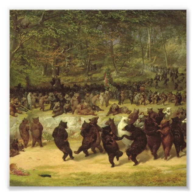 Foto Barba William Holbrook - El baile del oso (Frente)