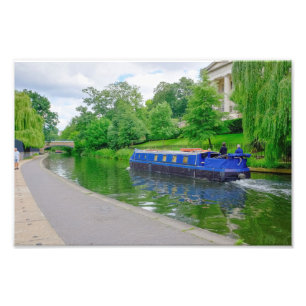Foto Barcaza Regent's Canal, London Print