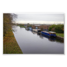 Barcazas en el canal de Knottingley y Goole
