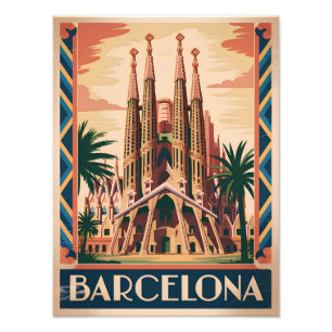 Foto Barcelona España vintage