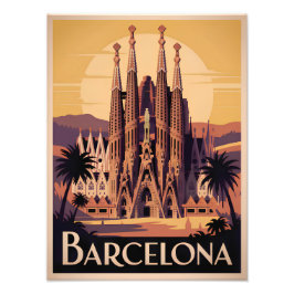 Foto Barcelona España vintage