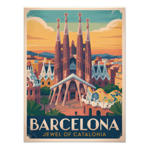 Foto Barcelona España vintage