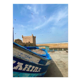 Foto Barco pesquero en Essaouira, Marruecos