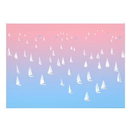 Foto Barcos de vela en el océano