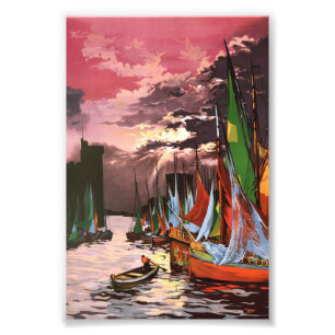 Foto Barcos en el Puerto de La Rochelle Arte