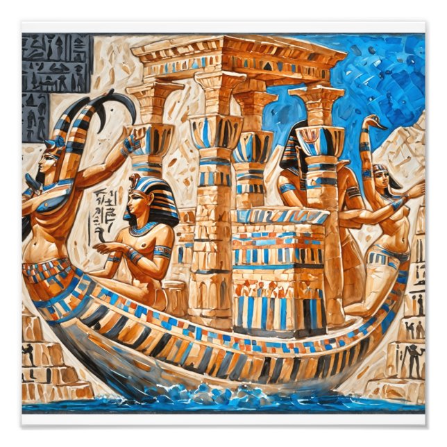 Foto Barcos faraónicos (Frente)