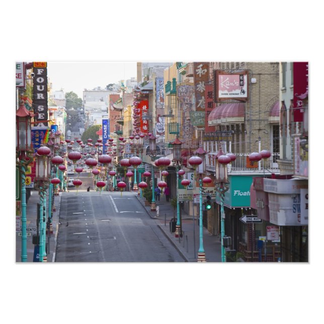 Foto Barrio Chino en la calle Grant en San Francisco, (Frente)